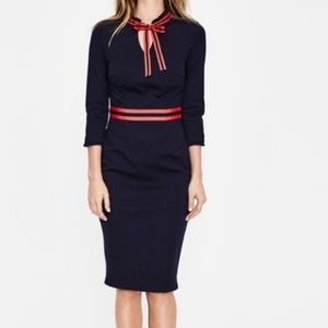 Boden Annette ponte sheath dress